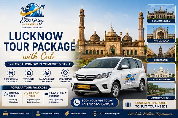 Lucknow Tour Package with Cab