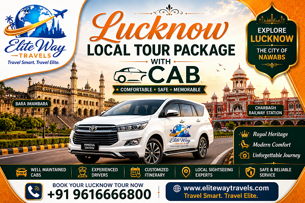 Lucknow Local Tour Package with Cab