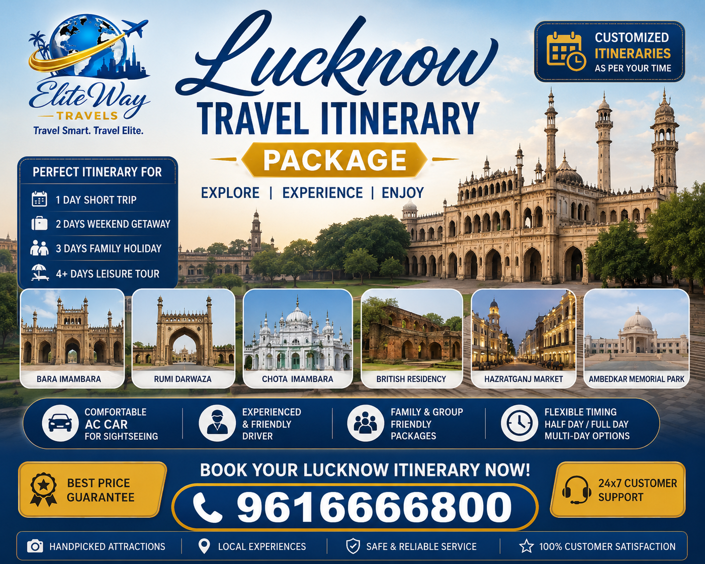 Lucknow Travel Itinerary Package